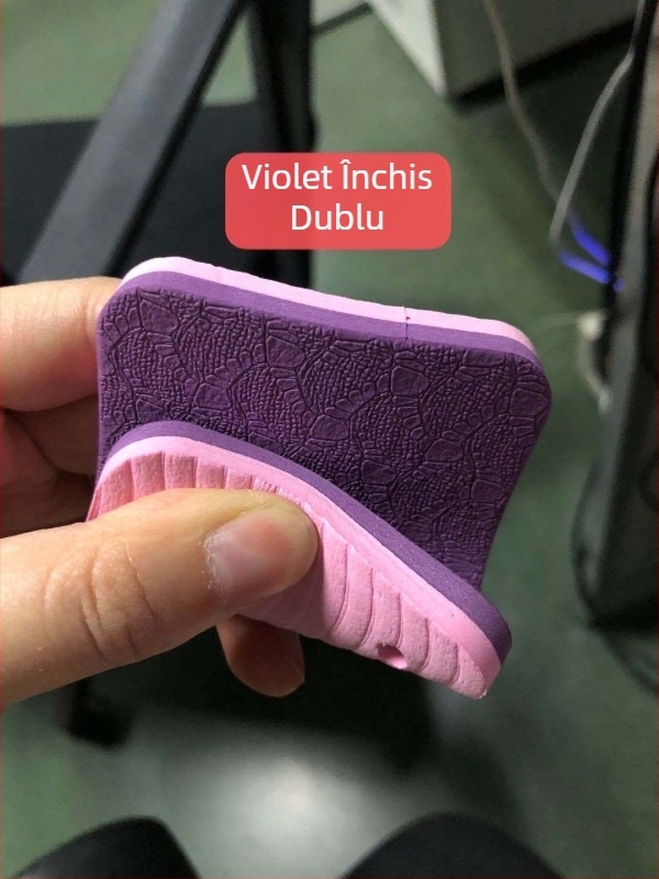 Covoraș de yoga din TPE cu dungi, grosime 6 mm, personalizabil