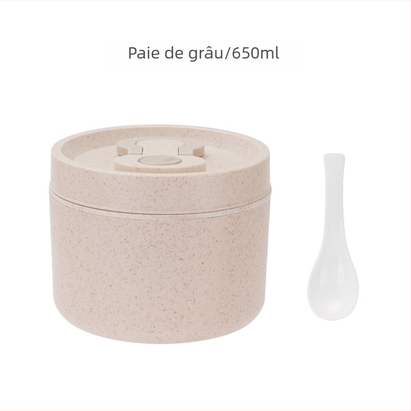 Cutie prânz pătrată din plastic, compatibilă cu microundele, capacitate 800-1000 ml, strat unic, stil japonez, cu tacâmuri