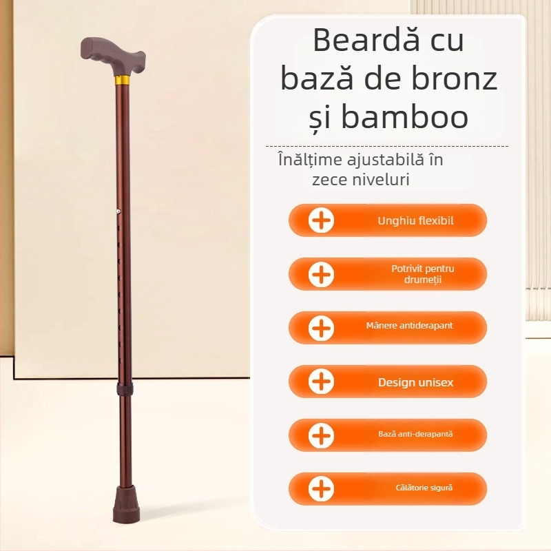 Bețe de drumeție din aliaj de aluminiu, variante: un picior, trei picioare sau patru picioare