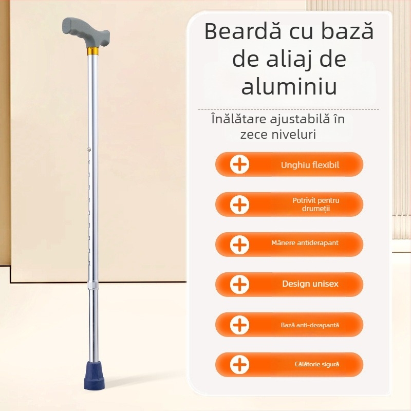 Bețe de drumeție din aliaj de aluminiu, variante: un picior, trei picioare sau patru picioare