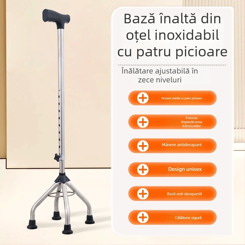 Bețe de drumeție din aliaj de aluminiu, variante: un picior, trei picioare sau patru picioare