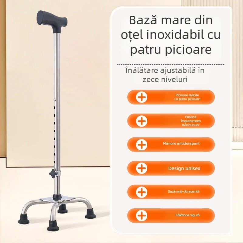 Bețe de drumeție din aliaj de aluminiu, variante: un picior, trei picioare sau patru picioare