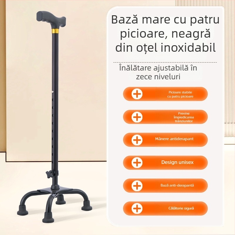 Bețe de drumeție din aliaj de aluminiu, variante: un picior, trei picioare sau patru picioare