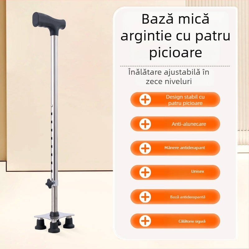 Bețe de drumeție din aliaj de aluminiu, variante: un picior, trei picioare sau patru picioare