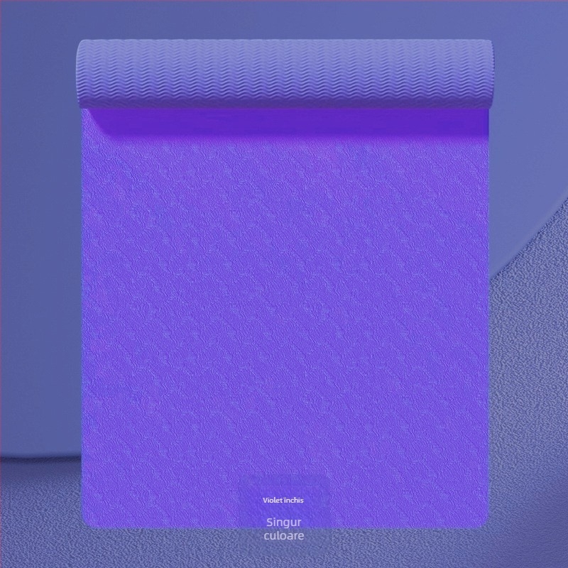 Covoraș de yoga TPE, grosime 6 mm, greutate 650 g