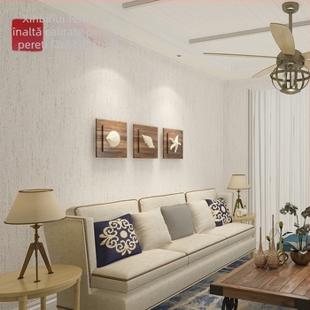 Acoperire de perete din in pentru decorul casei, compoziție in/nețesut, material in, stil modern simplu