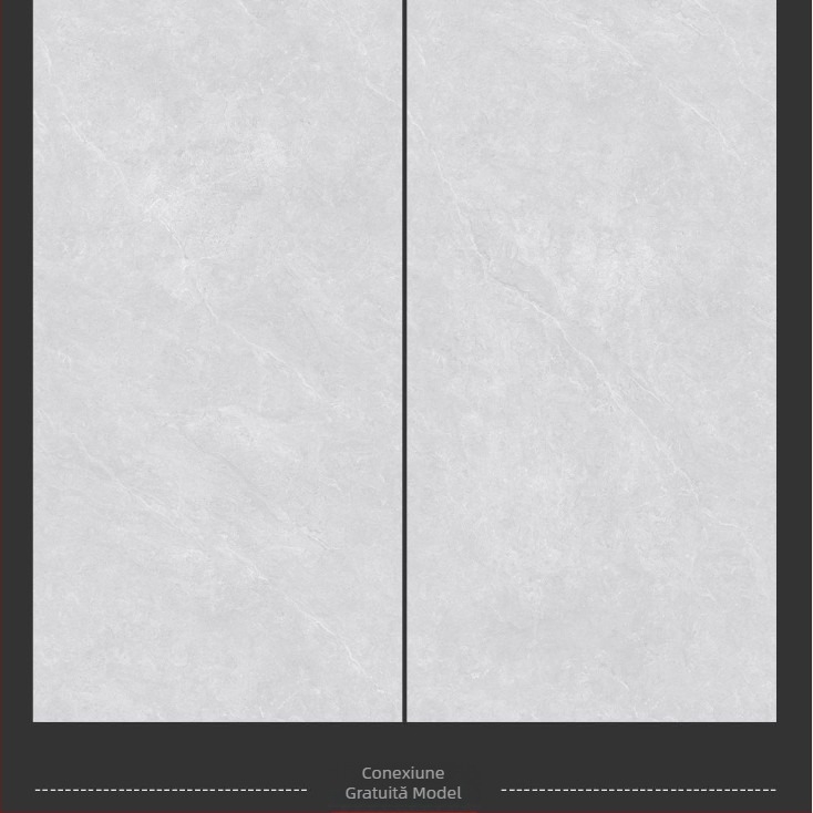 Placă de pereți glazată, aspect marmorat, imprimare inkjet, pentru bucătărie, anti-coroziune, suprafață lucioasă