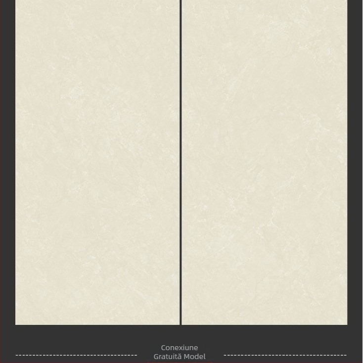 Placă de pereți glazată, aspect marmorat, imprimare inkjet, pentru bucătărie, anti-coroziune, suprafață lucioasă