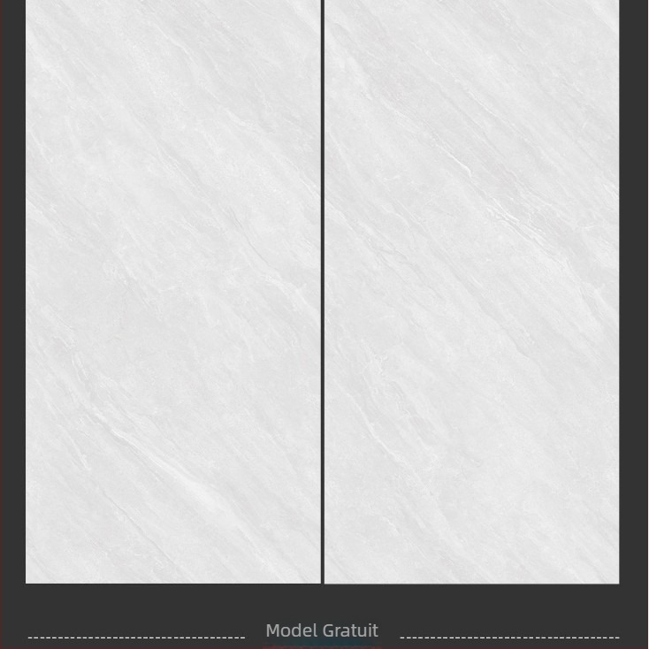 Placă de pereți glazată, aspect marmorat, imprimare inkjet, pentru bucătărie, anti-coroziune, suprafață lucioasă