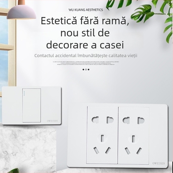 OWEISEN Panou de prize și întrerupător, tip 118, montaj pe perete, configurații 10/15/20 găuri, certificat 3C, tensiune 50–440 V