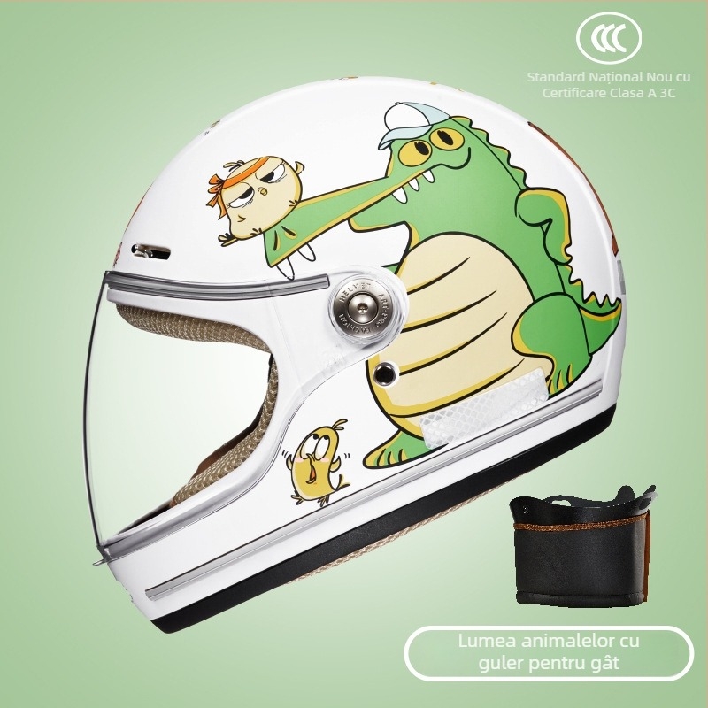 Cască pentru copii, Clasa A, pentru scuter, ABS, BYB/Yabiya BY-128, GB811-2022A