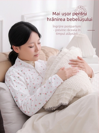 Protecții pentru umeri postpartum – 100% bumbac, subțiri, uscate și respirabile, pentru somn și alăptare într-o cameră cu aer condiționat