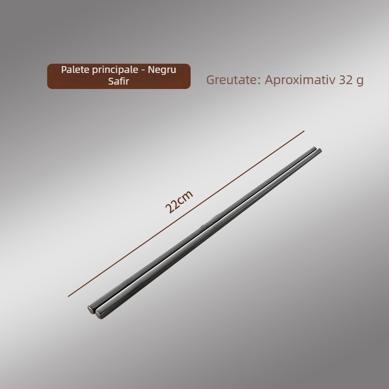 Thread Rabbit Set tacâmuri din oțel inoxidabil 304 — cuțit, furculiță și lingură, lustruire oglindă, culoare solidă, stil modern minimalist