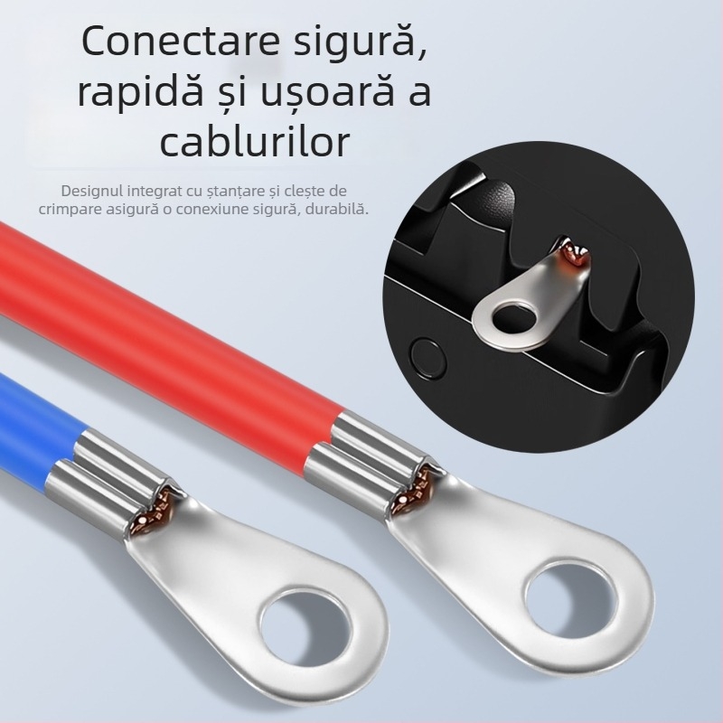 Terminal OT4-5 crimpat, cap rotund gol, tip O, nas deschis