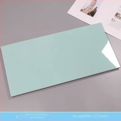 Placă ceramică glazurată pentru pereți interiori, seria Cezanne impression, antiderapant, suprafață luminoasă, pentru baie