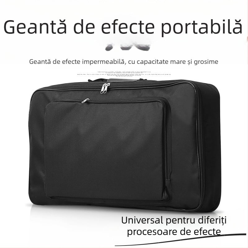 Set de efecte pentru instrumente muzicale – Pachet mare integrat, Model YTK01, Material Oxford, Include husă, geantă, cutie și husă de protecție