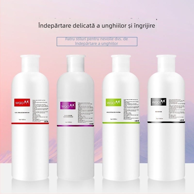 Gel de îndepărtare a lacului de unghii cu agent de înmuiere pentru manichiură