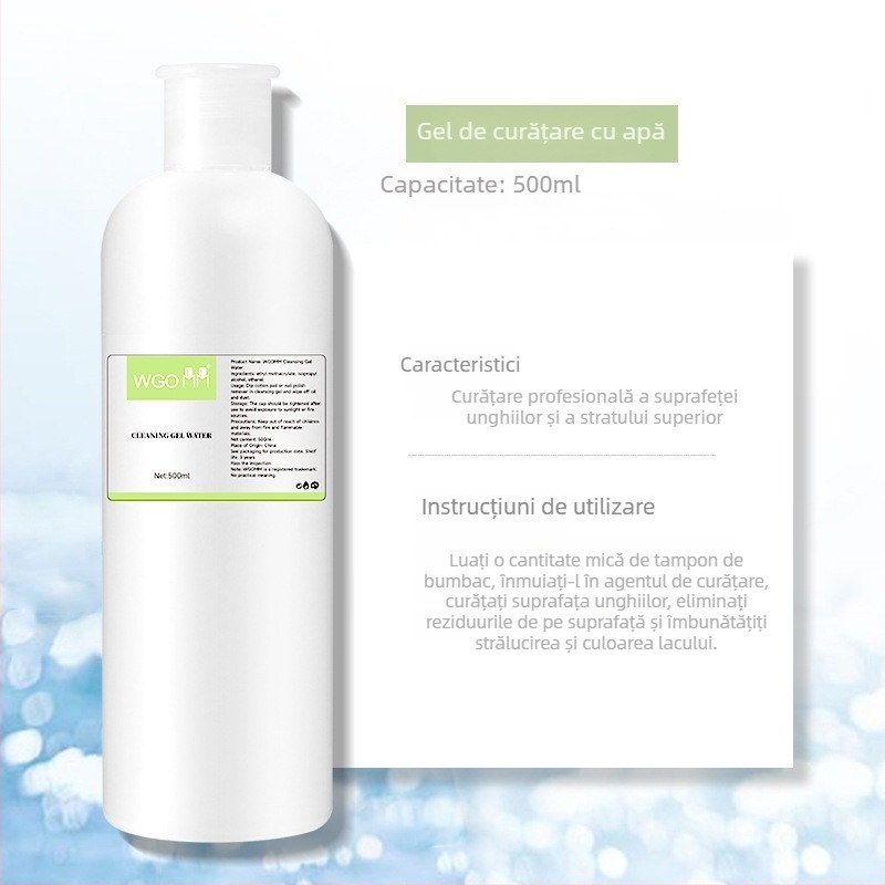 Gel de îndepărtare a lacului de unghii cu agent de înmuiere pentru manichiură