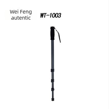 Weifeng Monopod W1003 – Aliaj de aluminiu – 4 secțiuni – Încărcare maximă 3 kg – Greutate 500 g