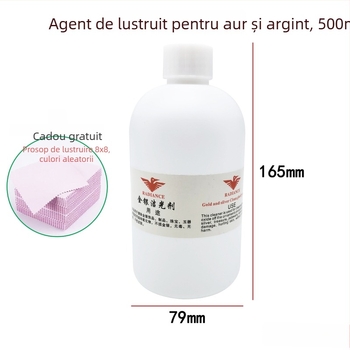 Soluție de îngrijire a bijuteriilor din aur și argint – Curățare deoxidantă, strălucire și restaurare (Articol GH; Lansare: Vara 2021; Tip: Produse pentru îngrijirea bijuteriilor; Export internațional: Nu)