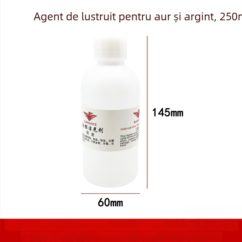 Soluție de îngrijire a bijuteriilor din aur și argint – Curățare deoxidantă, strălucire și restaurare (Articol GH; Lansare: Vara 2021; Tip: Produse pentru îngrijirea bijuteriilor; Export internațional: Nu)