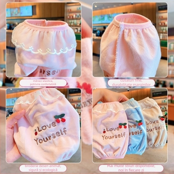 Manșete scurte de protecție pentru bucătărie – anti-murdărire și anti-ulei, unisex, nailon, pentru copii 3–8 ani, iarnă/toamnă, brand Ruiduo, model w1905