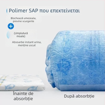 Milaido Pantaloni menstruali pentru femelele câini — textil nețesut, stil desen animat