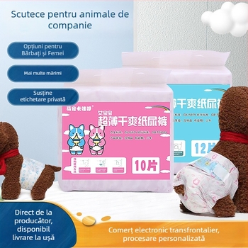 Scutec pentru câini – material nețesut (Brand: Cute Pet Card; Potrivit pentru câini)
