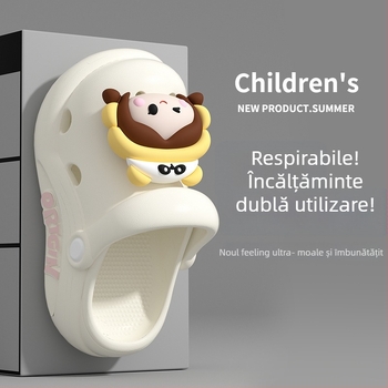 Sandale EVA pentru copii unisex - ușoare, respirante, fără căptușeală, 4–16 ani, primăvara 2025