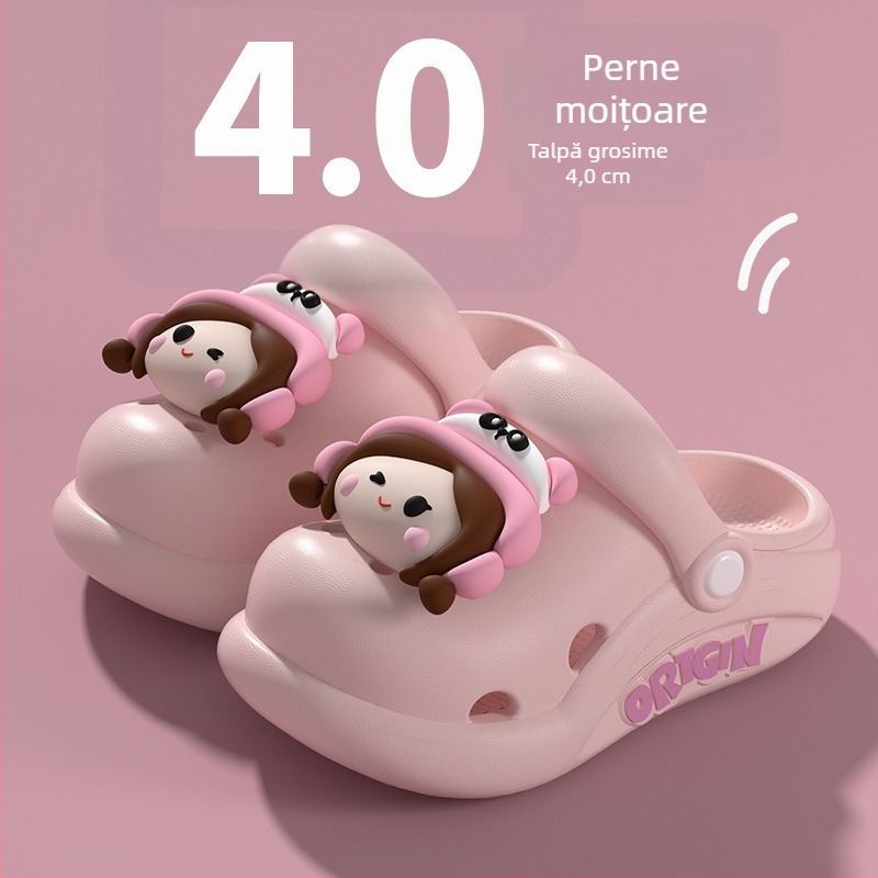 Sandale EVA pentru copii unisex - ușoare, respirante, fără căptușeală, 4–16 ani, primăvara 2025