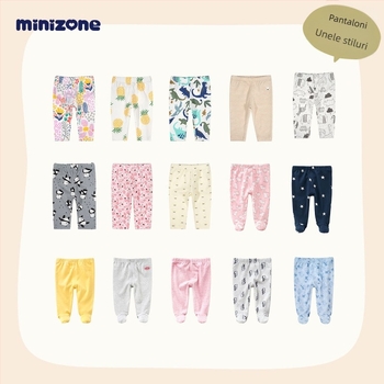 minizone Cutie cadou pentru nou-născuți – Set de 10 piese din bumbac, haine cu mânecă lungă, pulover, țesătură moale, pentru 0–12 luni