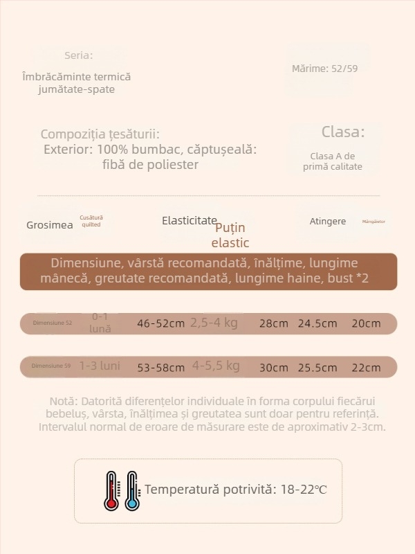 Bluza de bebeluți din bumbac pentru toamnă-iarnă, 100% bumbac, unisex, guler rotund, fără glugă, pentru nou-născuți