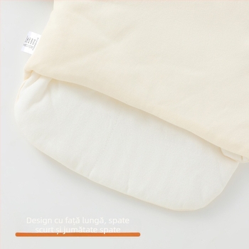 Îmbrăcăminte pentru nou-născuți, stil chinezesc, 100% bumbac, guler rotund, fără glugă, material moale