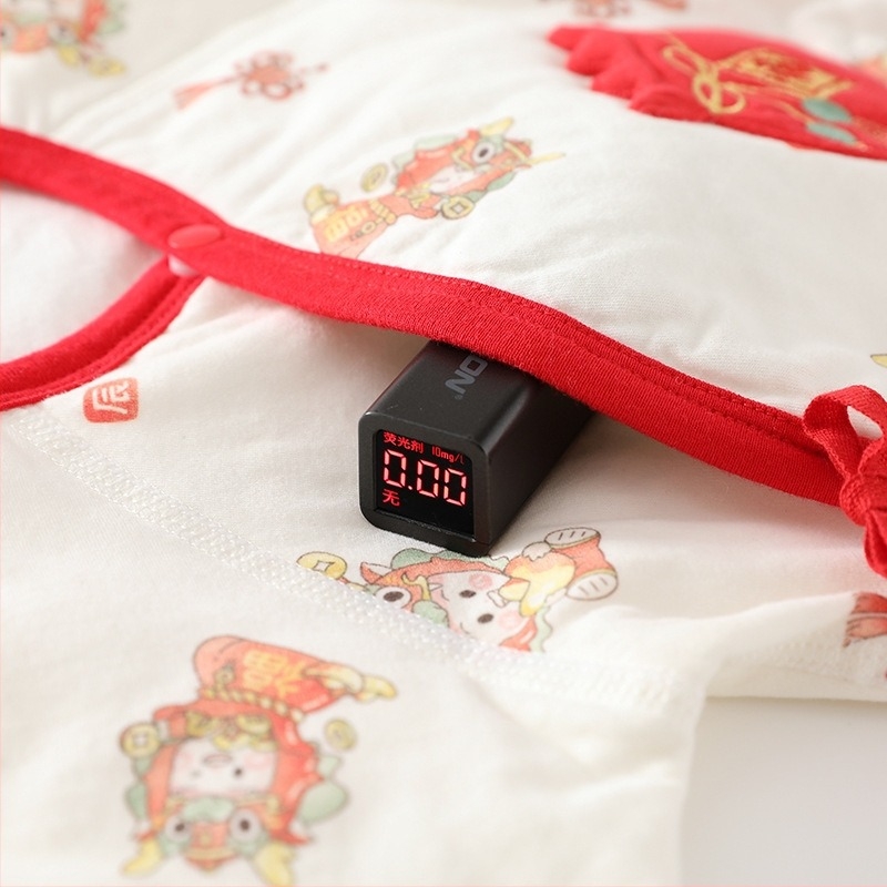 Jachetă pentru nou-născuți din 100% bumbac, umplutură caldă de 40 g, guler rotund, fără glugă, toamnă-iarnă