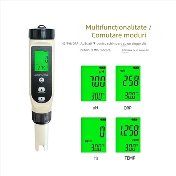 Analizator portabil de calitate a apei – model BSK-06, interval de măsurare 0–2400 ppb / 0.001–2.4 ppm, acuratețe ±10 ppb / ±0.01 ppm, alimentare 4.5V.