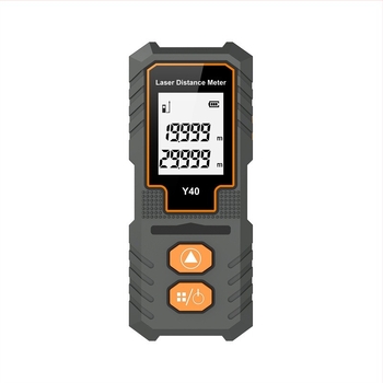 Măsurător de distanță cu laser – portabil, infraroșu, seria Y, pentru decor interior, stocare date în 30 de grupuri
