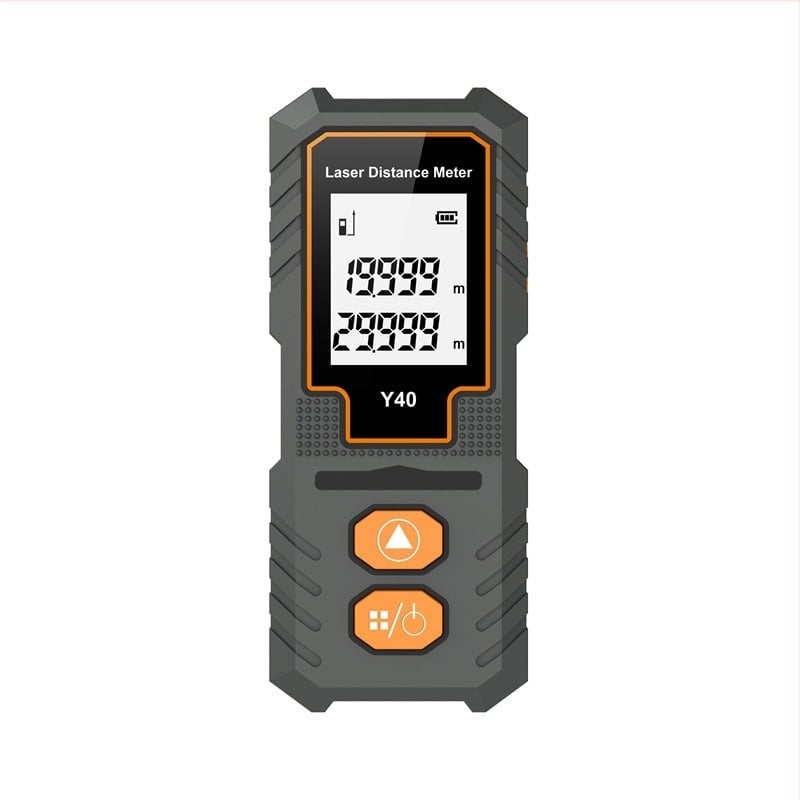 Măsurător de distanță cu laser – portabil, infraroșu, seria Y, pentru decor interior, stocare date în 30 de grupuri
