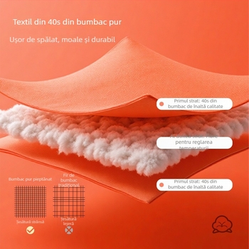 Sac de dormit pentru sugari – Model Cartoon; Material din bumbac 95%+; căptușeală din bumbac; Umplutură din bumbac; Potrivit pentru toate anotimpurile