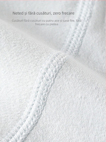 Set de bază din bumbac pentru bebeluși (sus și jos), 100% bumbac, antibacterian, unisex, pentru nou-născuți