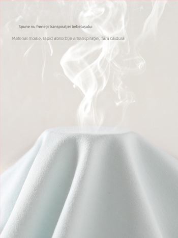 Set de bază din bumbac pentru bebeluși (sus și jos), 100% bumbac, antibacterian, unisex, pentru nou-născuți