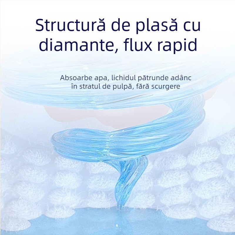 Klingbell Padă pentru urină a animalelor de companie, pernă de unică folosință absorbantă, pachet 100 buc, Materiale: țesătură nețesută; polymer absorbant; film PE