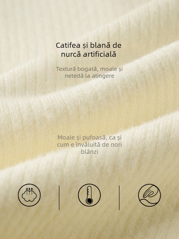 Pulover pentru copii stil coreean Nylon/Poliamid Pulover cu guler rotund