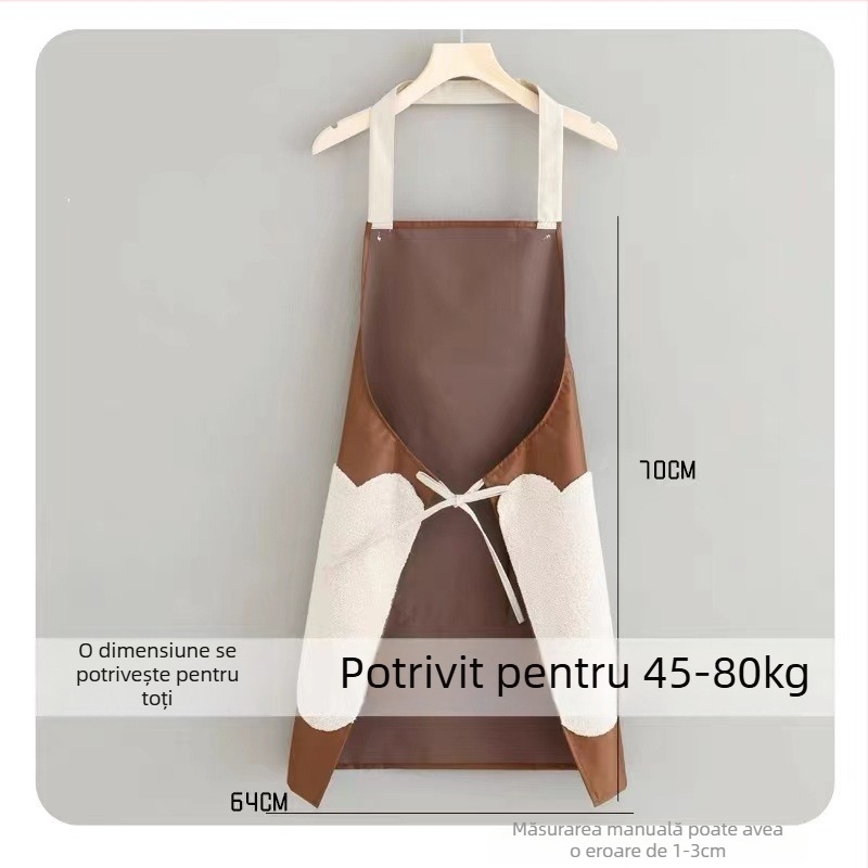 Șorț de bucătar PVC, impermeabil și rezistent la ulei, cu design Cartoon/Anime