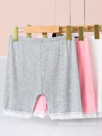 Modal pantaloni scurți de siguranță pentru copii, vară, pentru fete, respirabili, 95% viscose, Clasa B, 3–8 ani