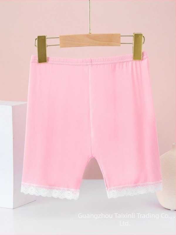 Modal pantaloni scurți de siguranță pentru copii, vară, pentru fete, respirabili, 95% viscose, Clasa B, 3–8 ani