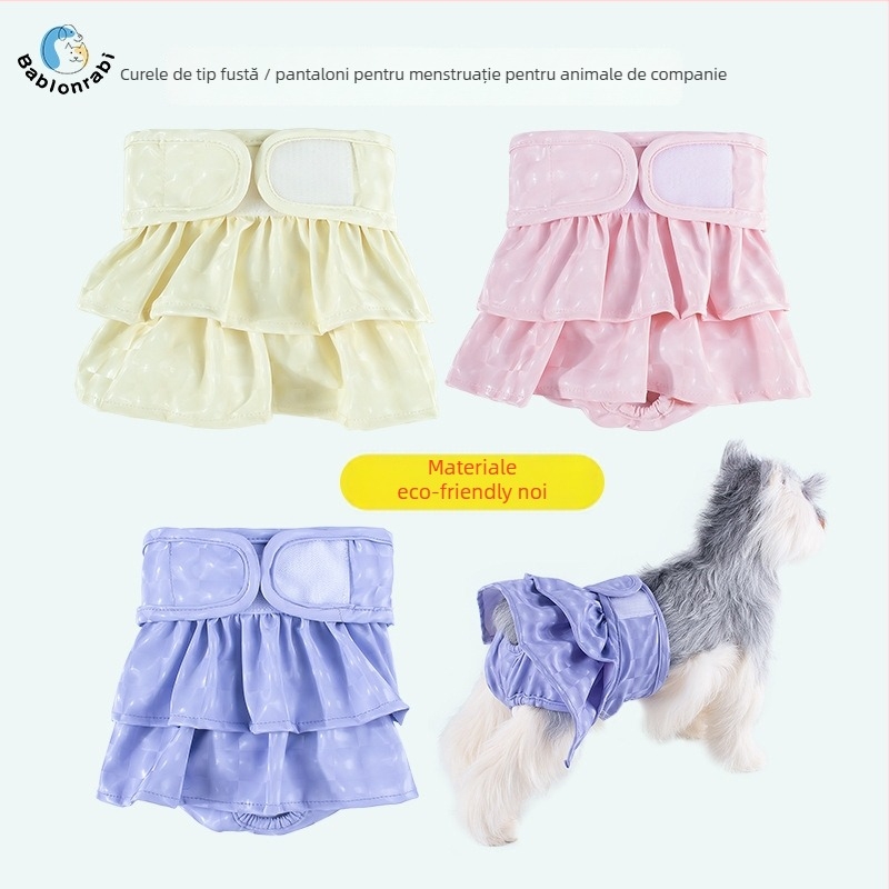 Pantaloni fiziologici - țesătură reciclată ecologică / poliester, lavabil, stil european-american, feminin, brand: Bablonrabi/Babylon Raby