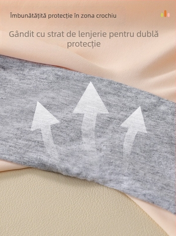 Fete: pantaloni de siguranță din mătase de gheață, 2-în-1 colanți și chiloței, Clasa A, Nylon 79,1%