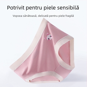 Chiloți pentru fete, modal 85%, respirabili, croială triunghiulară