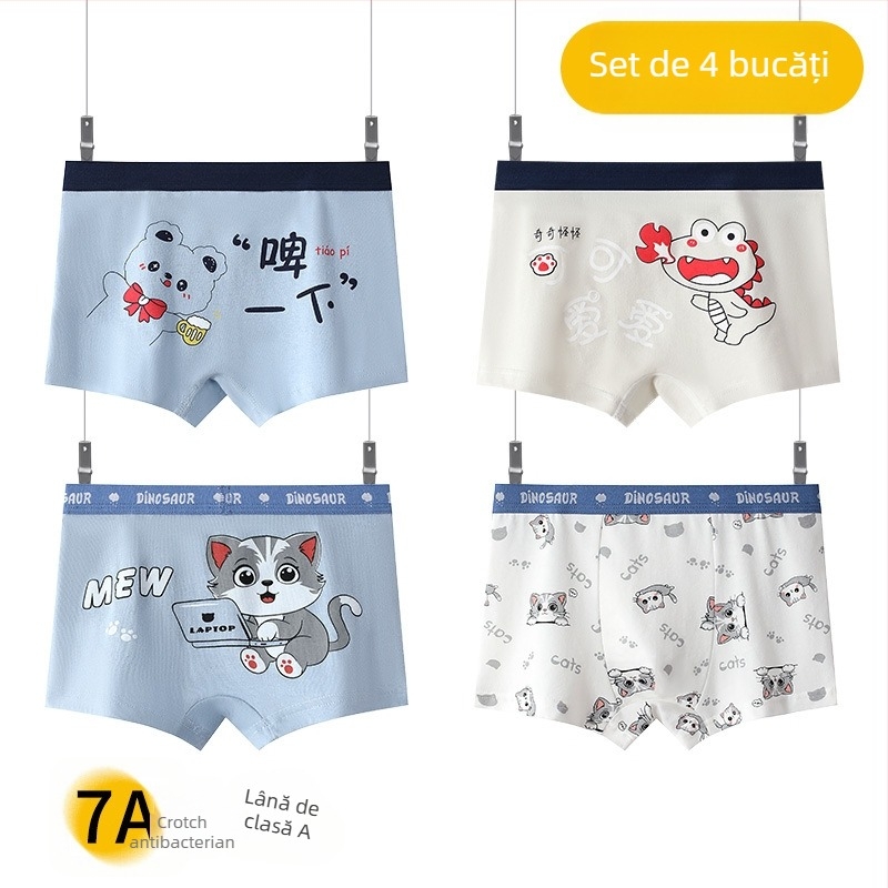 Slip băieți din bumbac 95%, pentru copii 1–3 ani, marcă Jingqi, Toamnă 2025