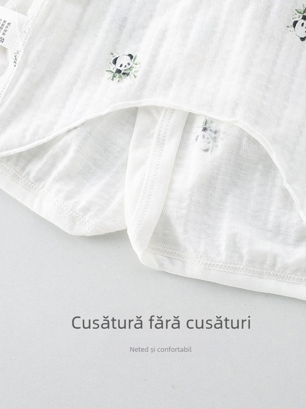 Pijamă bebeluși din bumbac, ultra-subțire, respirabilă, guler rotund, fără glugă, 100% bumbac, tratament moale, 0–12 luni